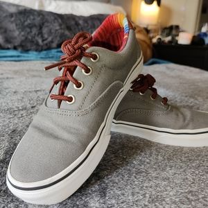 Grey brown vans